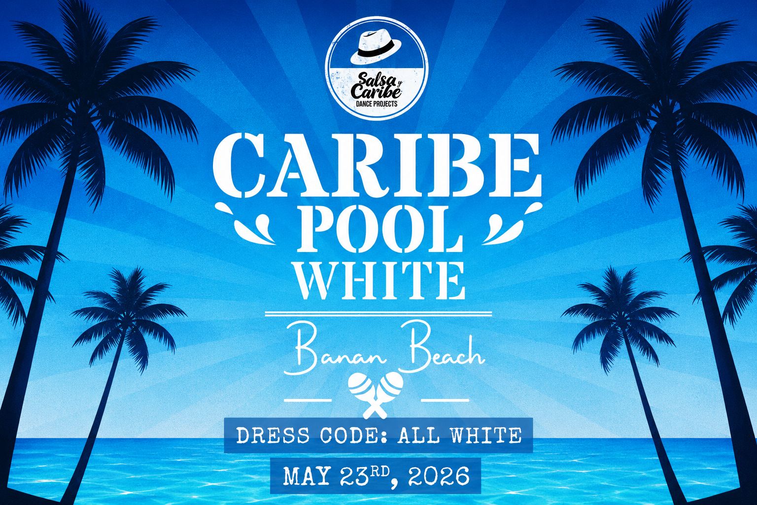 CARIBE POOL WHITE